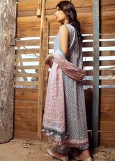 Chunri By Gul Ahmed Printed Lawn Unstitched 3 Piece Suit - GA24CL CL-42008 A